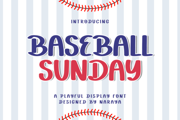 Baseball Sunday: The Playful Display Font for Scroll-Stopping Campaigns