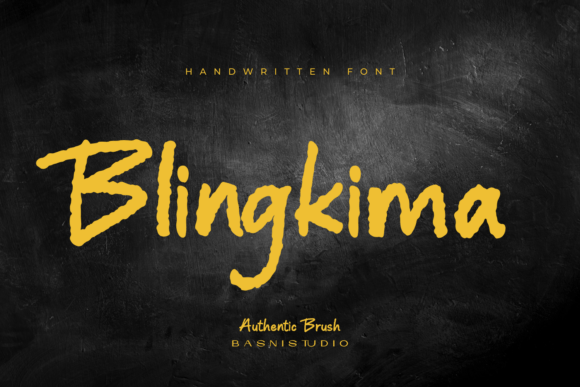 Blingkima Font for Bold Branding and Visual Impact