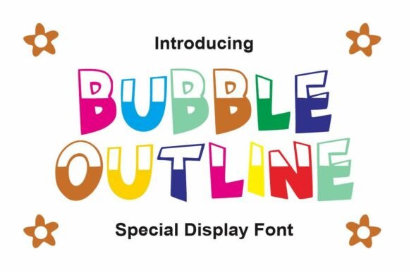 Bubble Outline: The Cheerful Typeface for Bold Small Business Branding