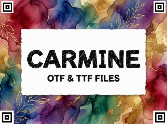 Carmine: The Display Typeface That Anchors Editorial Design