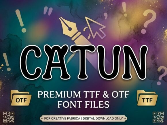 Catun: The Premium Display Font for Modern Web Design