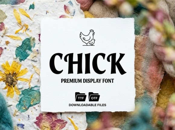 Chick: The Playful Typeface That Elevates Small Business Branding