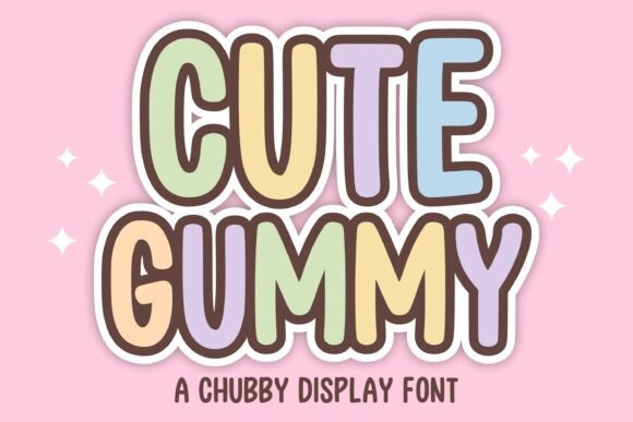 Cute Gummy: The Perfect Display Typeface for Playful Editorial Design