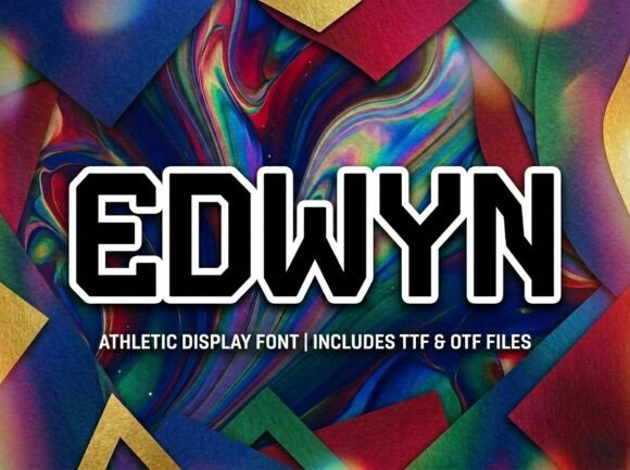 Edwyn: The Display Typeface That Anchors Bold Campaigns