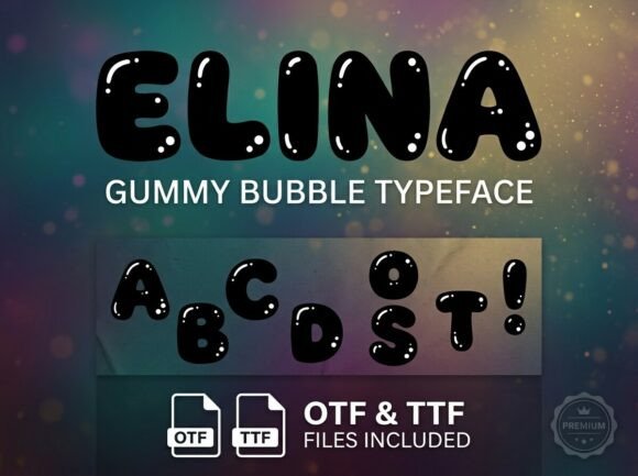 Elina: A Stunning Display Font for Bold Brand Identity Projects