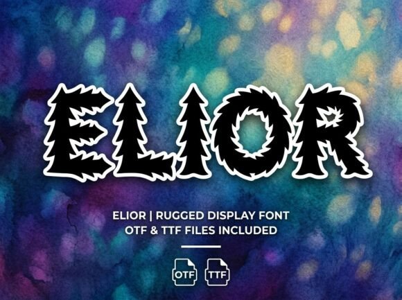 Elior: A Stunning Display Typeface for Modern Editorial Design