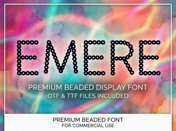 Emere: The Creative Typeface That Elevates Your Brand Identity