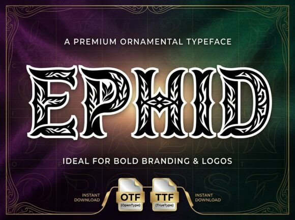 Ephid: The Bold Display Typeface for High-Impact Web Design