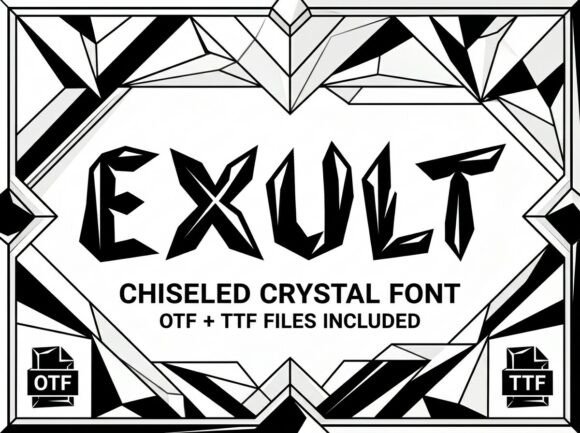 Exult: The Premium Display Font That Elevates Small Business Branding