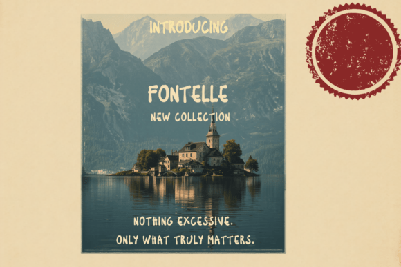 Fontelle Review: A Serene Display Typeface for Modern Branding