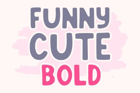 Funny Cute Bold: The Playful Typeface for Vibrant Brand Identities