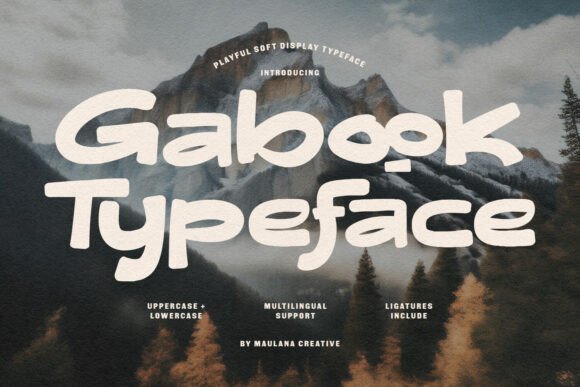 Gabook: The Display Typeface That Elevates Campaign Visuals