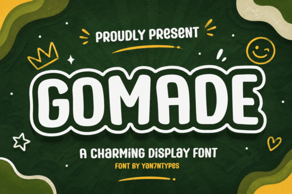 Gomade Font Review: A Friendly Display Typeface for Branding