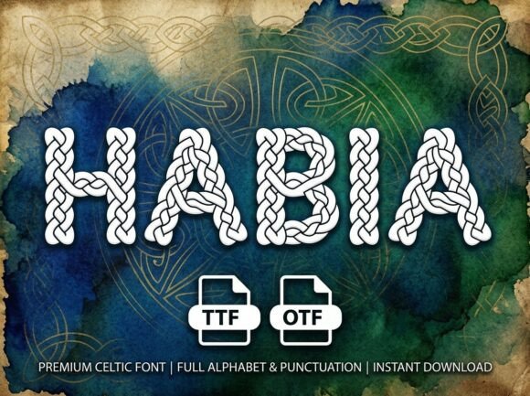 Habia: A Stunning Display Font for Bold Brand Identities