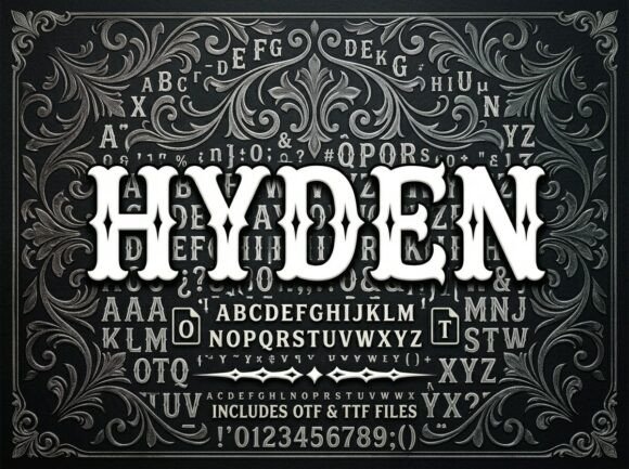 Hyden Typeface Review: A Stunning Display Font for Digital Brands