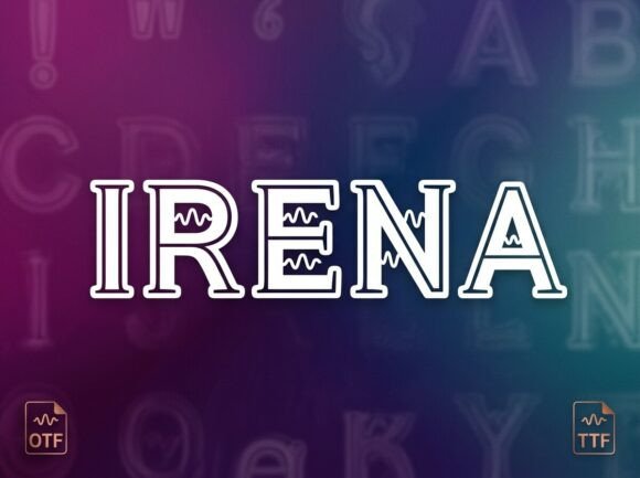 Irena: The Display Font That Elevates Small Business Branding