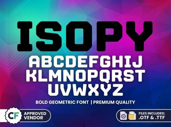 Isopy: The Display Font That Elevates Small Business Branding