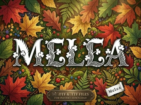 Melea: A Stunning Display Font for Bold Brand Identity Projects