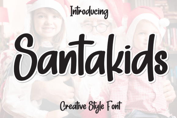 Santakids: The Creative Display Font for Modern Web Design