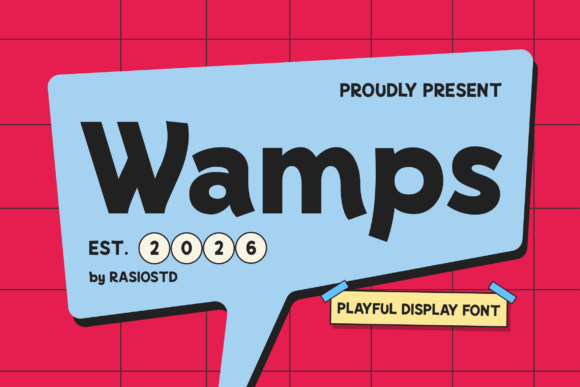 Wamps: The Playful Display Font That Elevates Web Design