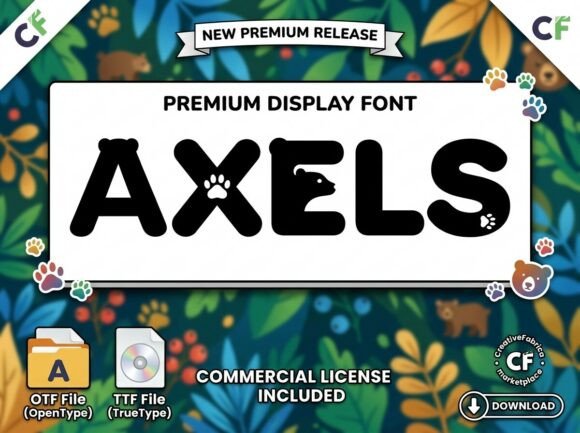 Why Axels Is the Perfect Display Font for Editorial Projects