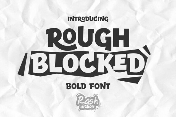 Why Rough Blocked Became the Hero Font for My Latest Landing Page